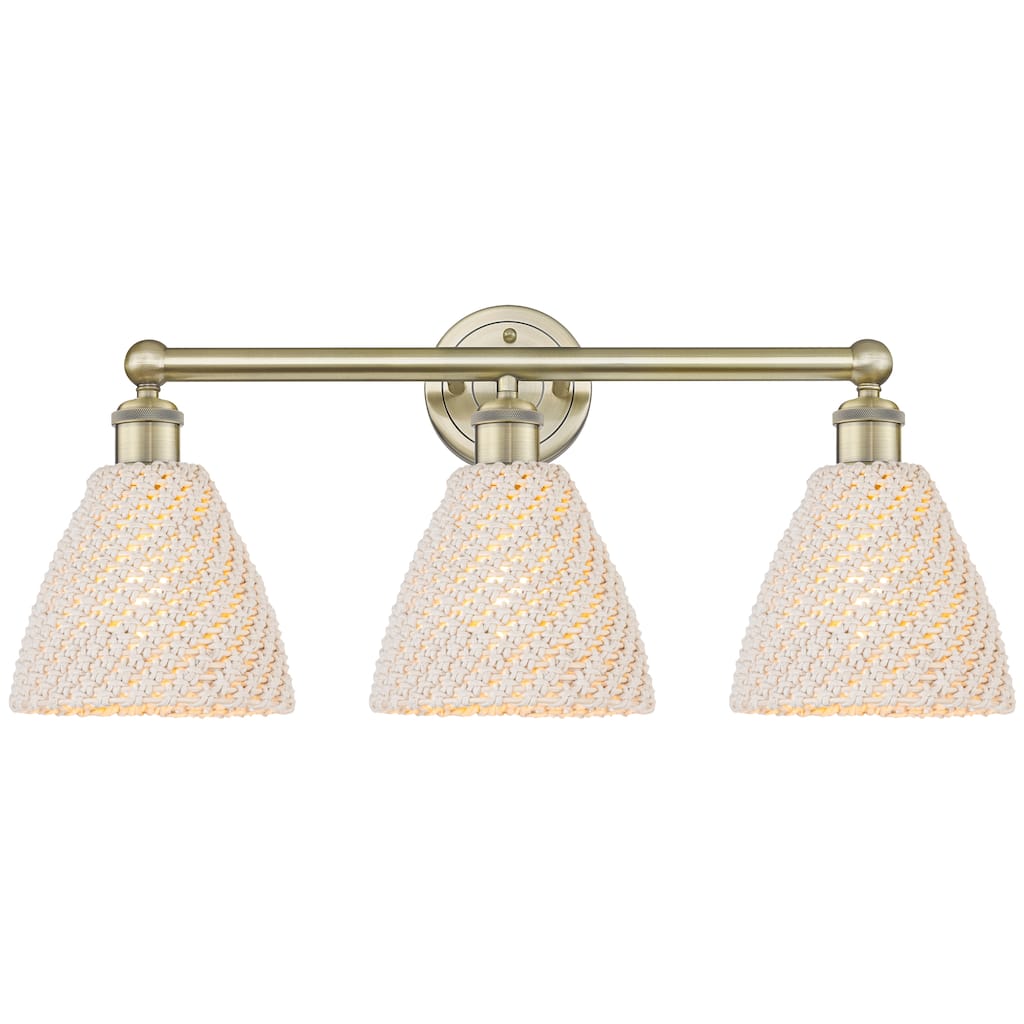 Innovations Lighting Endless Possibilities Edison - Bristol Natural - 3 Light 26" Bath Vanity Light