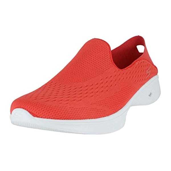 skechers go walk 4 womens orange