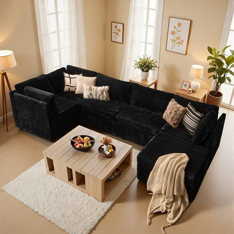 OVIOS Soft-Experience L-Shaped Sofa