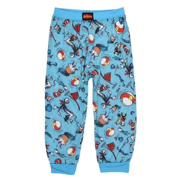 Shop Dr Seuss Pajamas Kids Toddlers Two Piece Cat In The Hat Pajama Pant Sleep Set Overstock 24253806