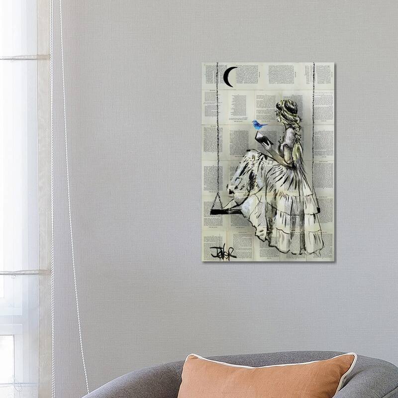 iCanvas "Flowing Hope" by Loui Jover Canvas Print - 26x18x1.5
