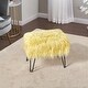 preview thumbnail 60 of 81, Mongolian Fauxfur Ottoman
