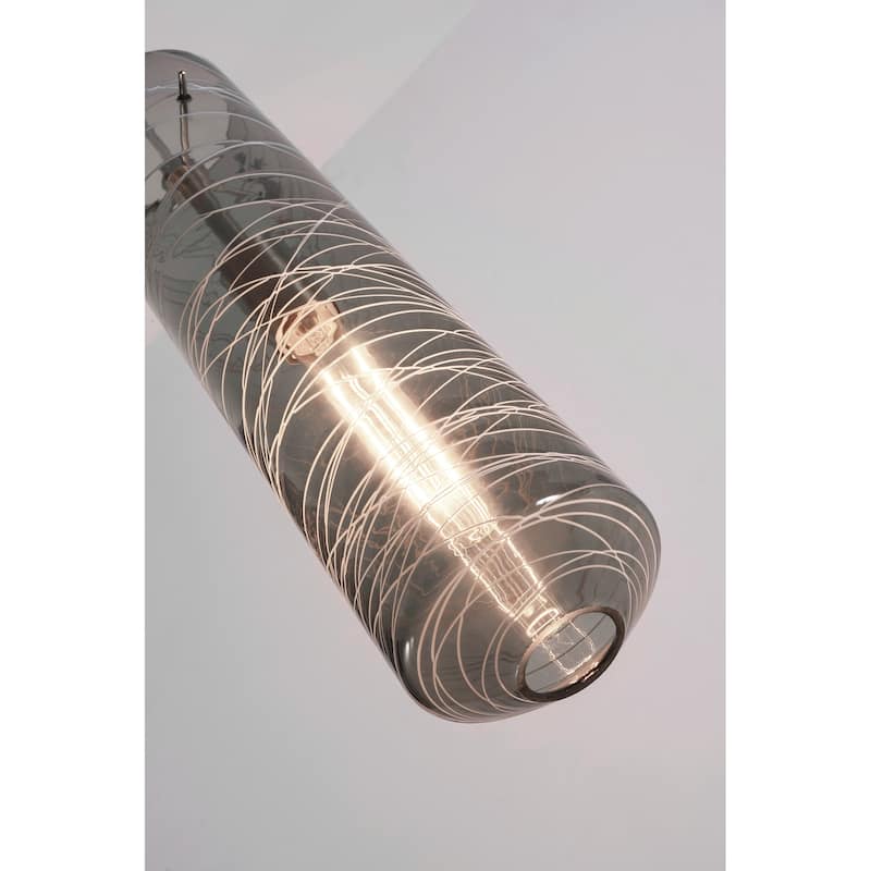Aspects Spun 1-light Satin Nickel Pendant