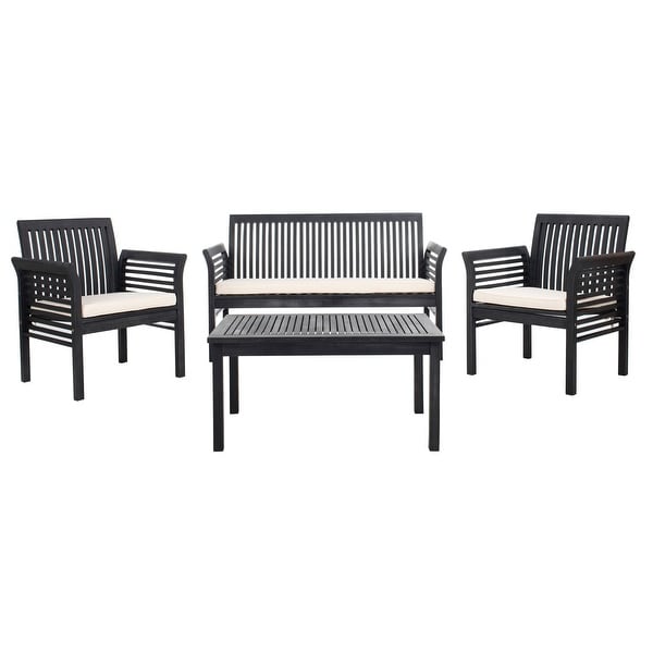 Shop Safavieh Outdoor Living Carson 4 Pc Outdoor Set ... Shop Safavieh Outdoor Living Carson 4 Pc Outdoor Set ... on Safavieh Outdoor Living Montez 4 Piece Set id=14802