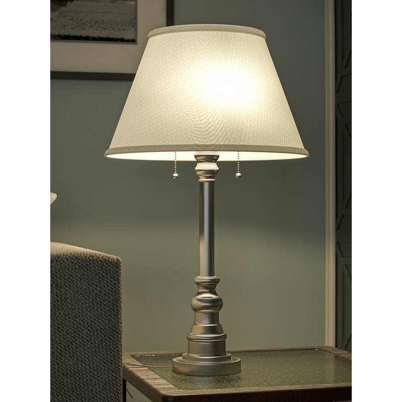 Kenroy Home Spyglass Table Lamp - Antique Brass