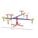 preview thumbnail 9 of 8, Kids Seesaw Swivel Teeter Totter with 360° Spinning, 4 Seater Seesaw Outdoor Playground Equipment for Backyard