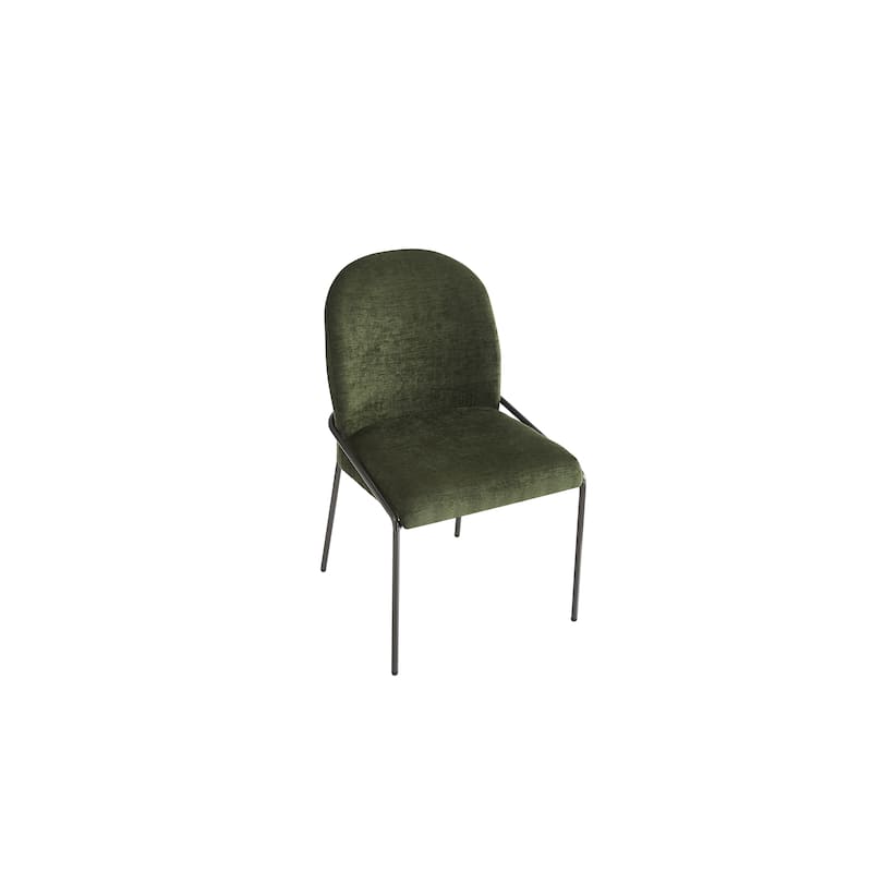 Christopher Knight Home - Marden Modern Upholstered Dining Chair Set with Curved High Back - Set of 2