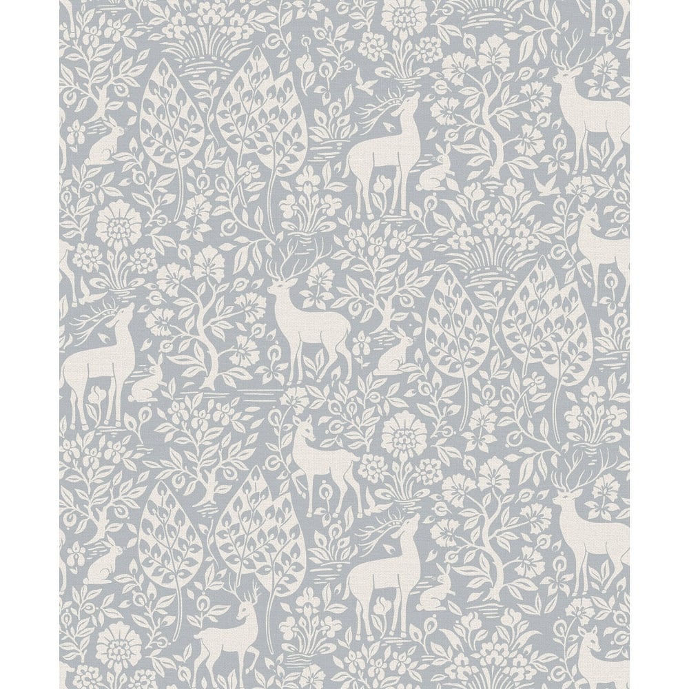 Deer Woods Non-pasted Wallpaper – 396in. x 21in. – Covers 56 square feet