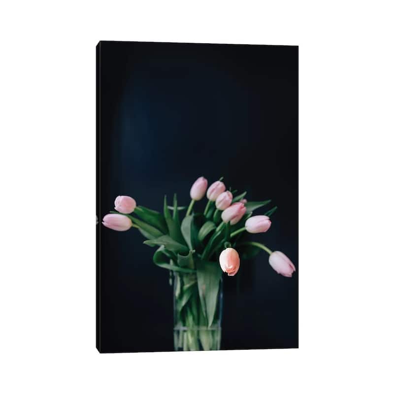 iCanvas "Pink Tulips" by Chelsea Victoria Canvas Print