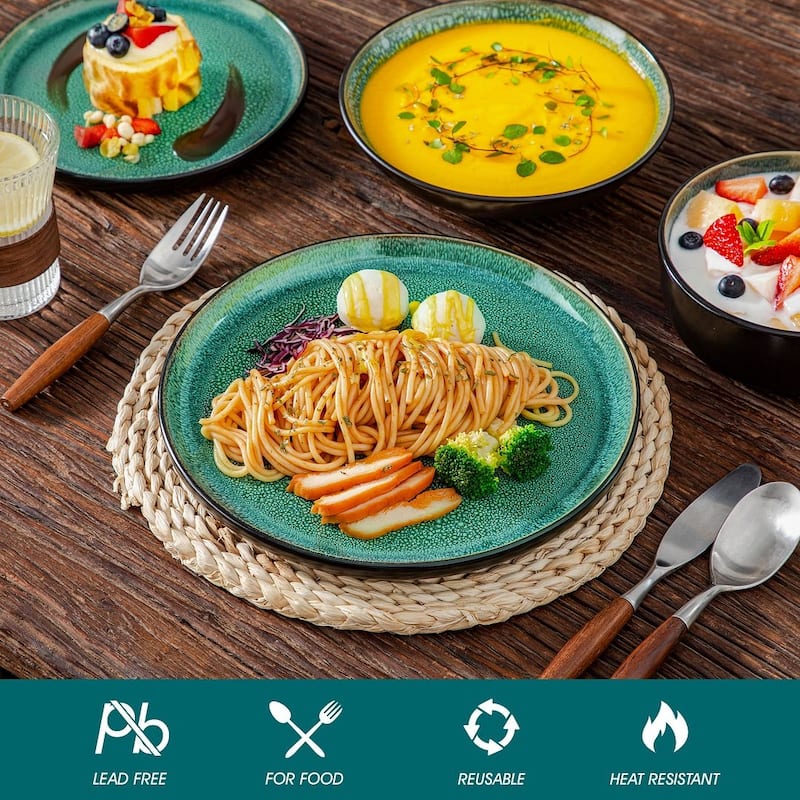 Vancasso PLAYA Kiln-Change Glaze Dinnerware Sets (16/18/24pc)