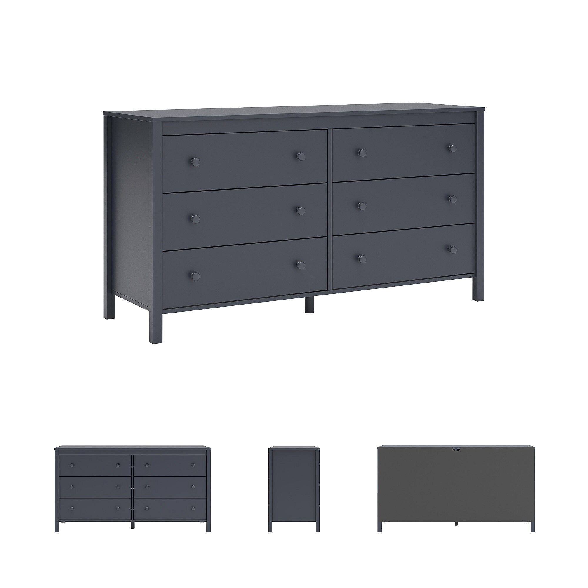 ashley furniture blue dresser Landocken - Brown / Blue
