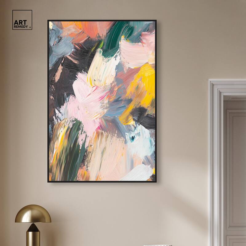 Chromatic Surge II Canvas by Art Remedy