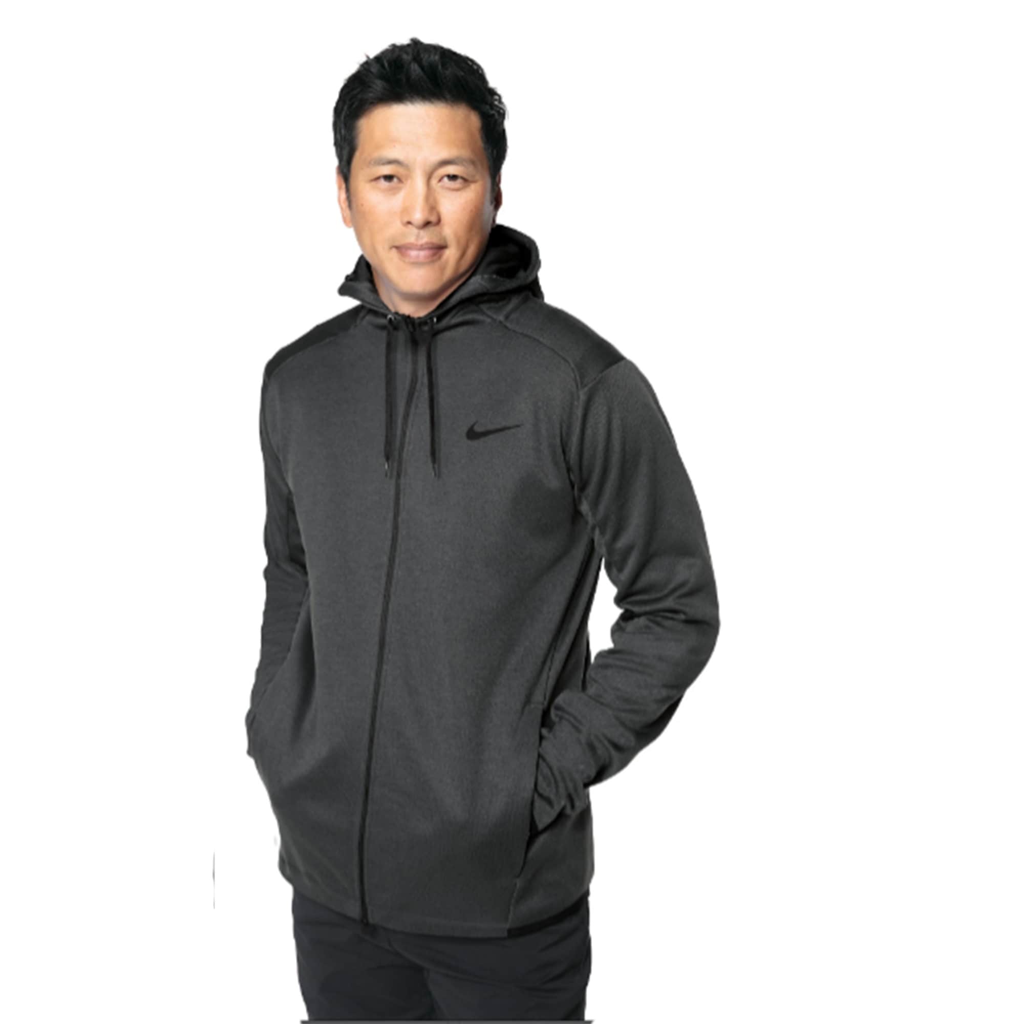 nike therma fit hoodie full zip