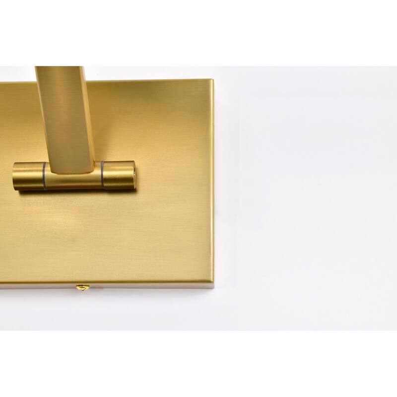 Hazel 1 Foot LED Picture Light 3 CCT Selectable Vintage Brass Finish Acrylic Lens - Vintage Brass