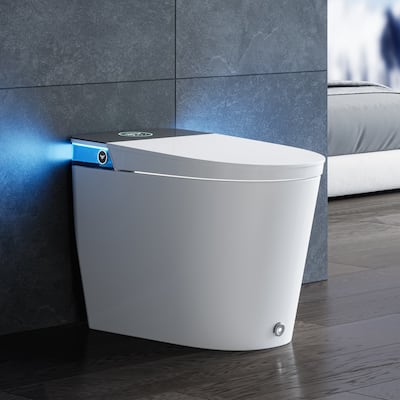 HOROW T38P Advanced ADA Chair Height Elongated Smart Toilet with Auto Open/Close Lid, Instant Warm Water, Heated Seat and Dryer