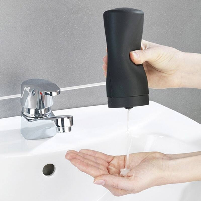 1Pc Silicone Divided Bottle Squeeze Type Soap Dispenser