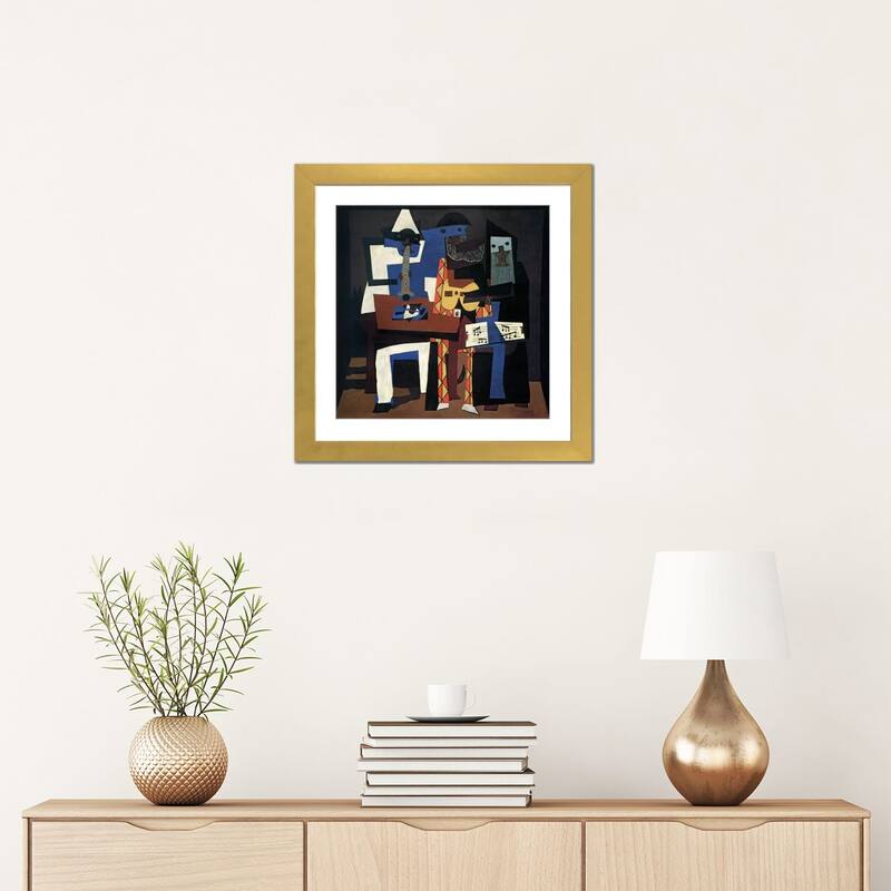 iCanvas "Three Musicians" by Pablo Picasso