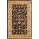 preview thumbnail 84 of 96, SAFAVIEH Handmade Antiquity Izora Traditional Oriental Wool Rug 5' x 8' - Black - Rectangle