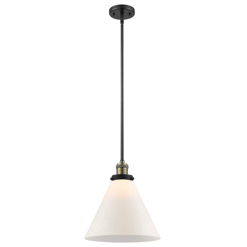 Innovations Lighting X-Large Cone Single Light 12" Wide Pendant with