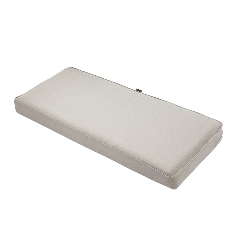 Classic Accessories Montlake FadeSafe Water-Repellent Outdoor Bench Cushion, 54"Wx18"Dx3"T