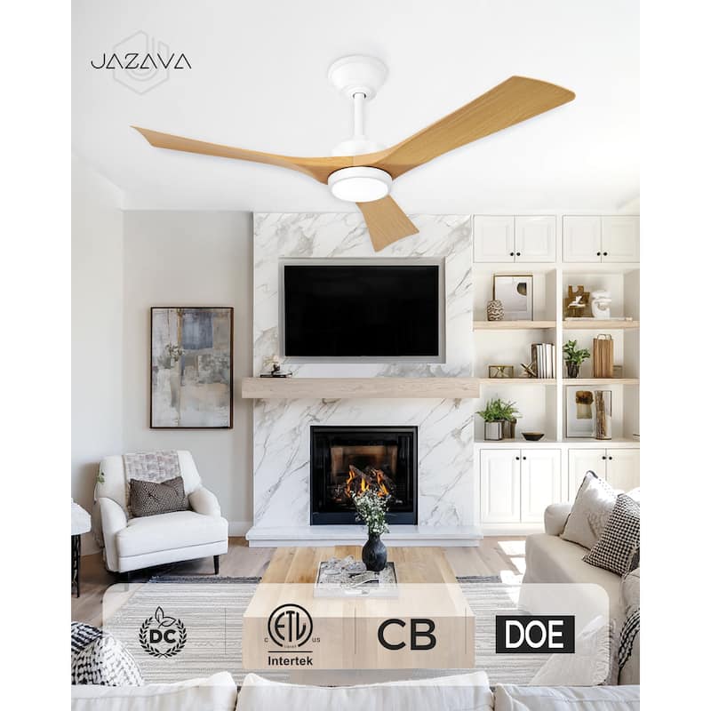 52"or 62" Diammable Ceiling Fan with Light,DC Motor and Remote