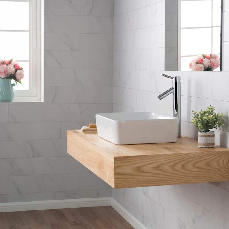 Kraus 18-3/4" Ceramic Vessel Bathroom Sink Only