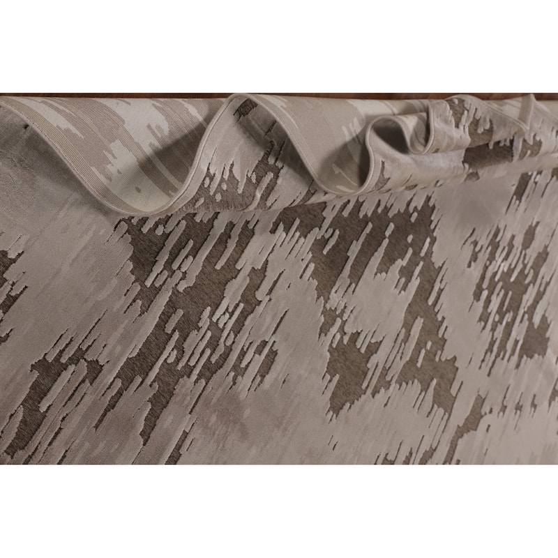 Art & Craft Turkish Area Rug Machine Made Abstract Carpet - 5'3" x 7'6"