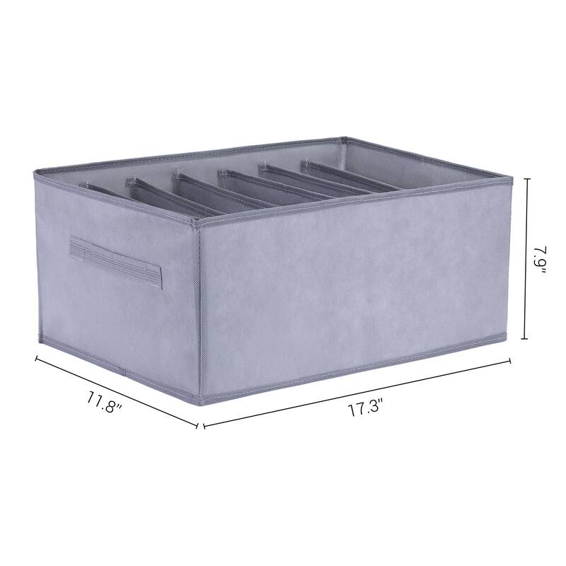 Storage Cube, Fabric Storage Bin with Handles for Shelves Closet, 1 Pcs Collapsible Storage Basket for Organizing Clothes Books
