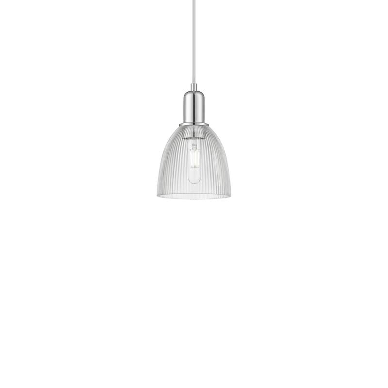 Innovations Lighting 716-1P-10-6 Castile Pendant Castile 6" Wide Mini - Polished Chrome / Clear