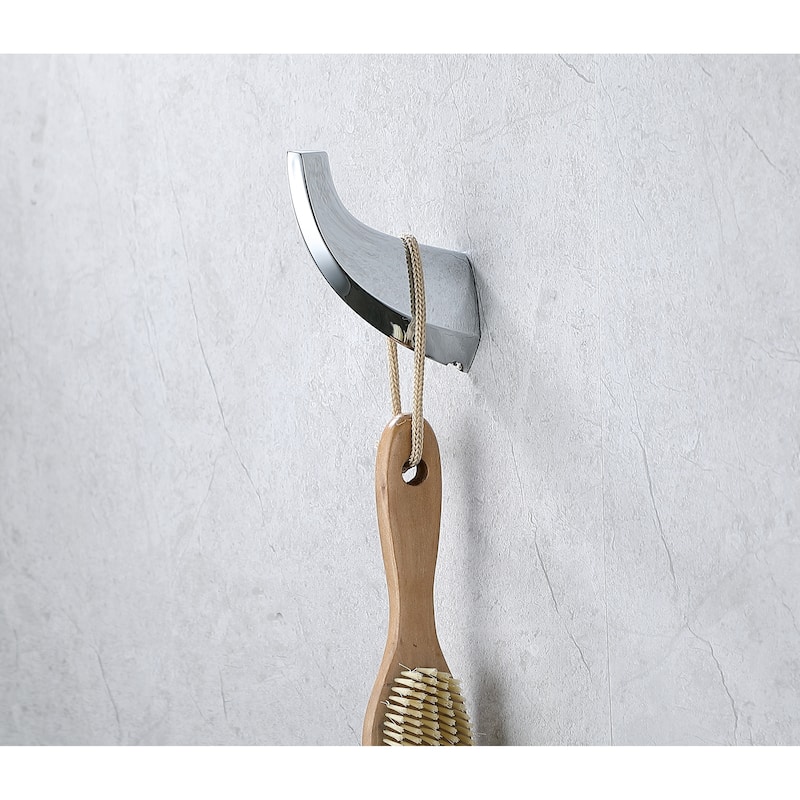 Wall Mounted Towel Hook Rustproof Robe Hook (set of 2)