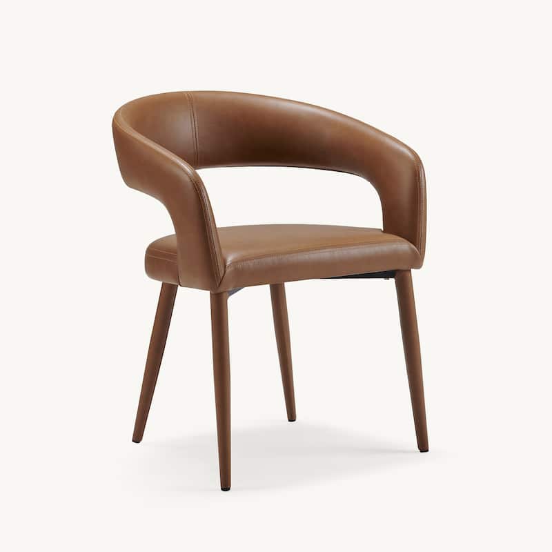 Modern Fort PU Leather Upholstered Dining Chair (Set of 6)