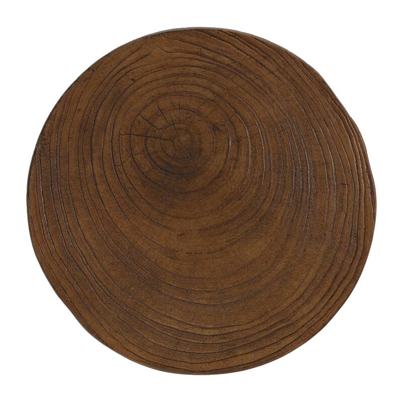 Christopher Knight Home - Patti Classic Outdoor MGO Side Table with Wood Grain Finish - Set of 1