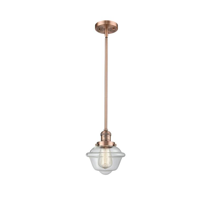 Innovations Lighting Small Oxford Single Light 8" Wide Mini Pendant