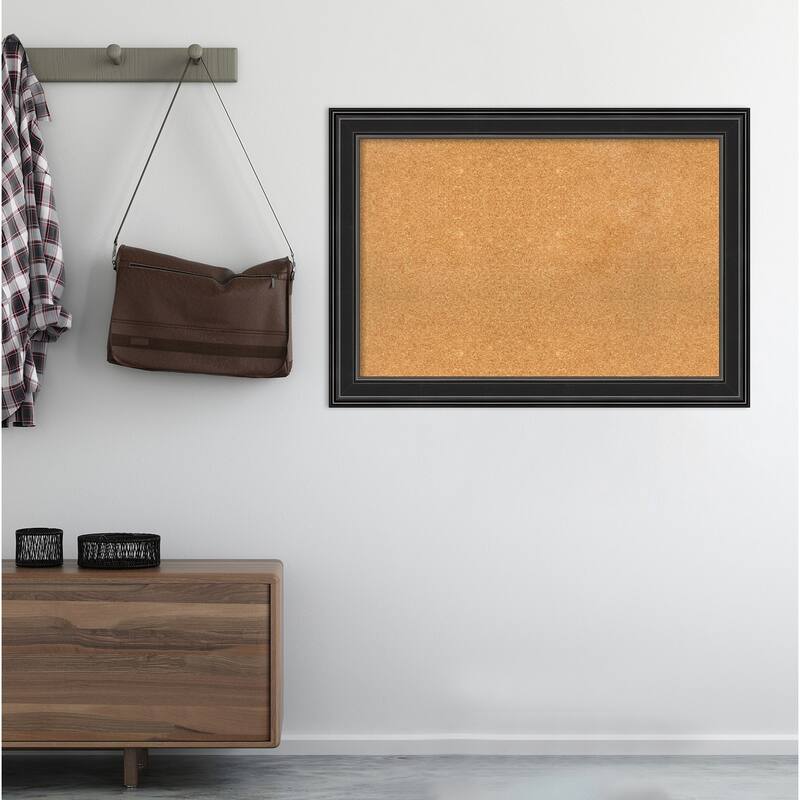 Ridge Framed Cork Bulletin Memo Board