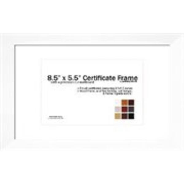 x Matted Certificate Frame Wood Frame Holds any document measuring or