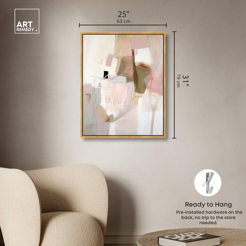 Pigment Flow I Canvas by Art Remedy