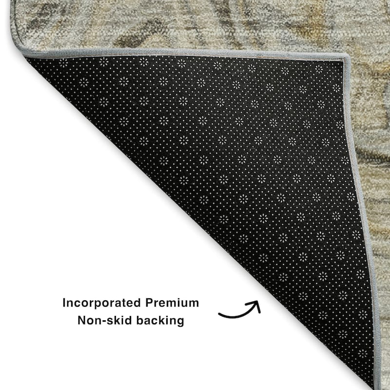 Premium Washable Super Soft Abstract Kyah Mayfield Rug