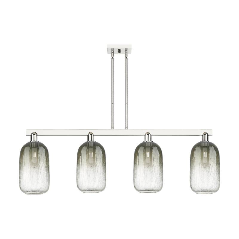 Innovations Lighting Urban Downtown - Brookhaven Cloche - 4 Light 48" Stem Hung Island Light