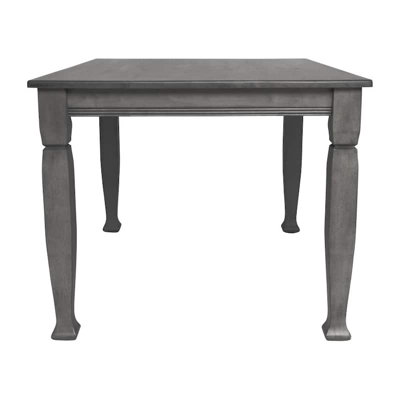 Classic Wood Dining Table with Decorative Sculpted Legs