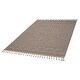 preview thumbnail 2 of 5, LOOM & LUXE Collection Beige/Medallion Indoor/Outdoor Area Rug