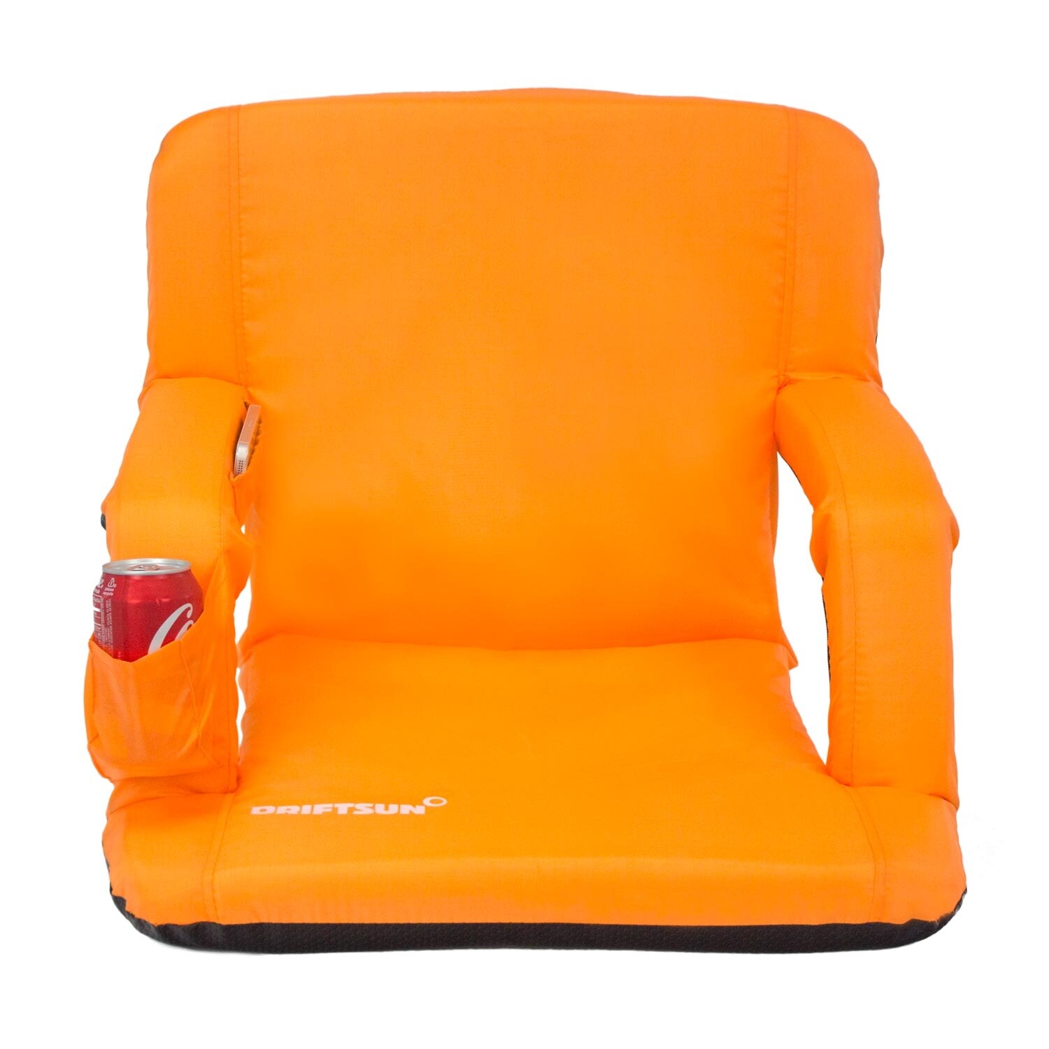 Shop Driftsun Folding Stadium Seat Reclining Bleacher Chair With