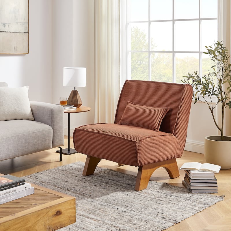 Art Leon Comfortable Polyester Accent Chair