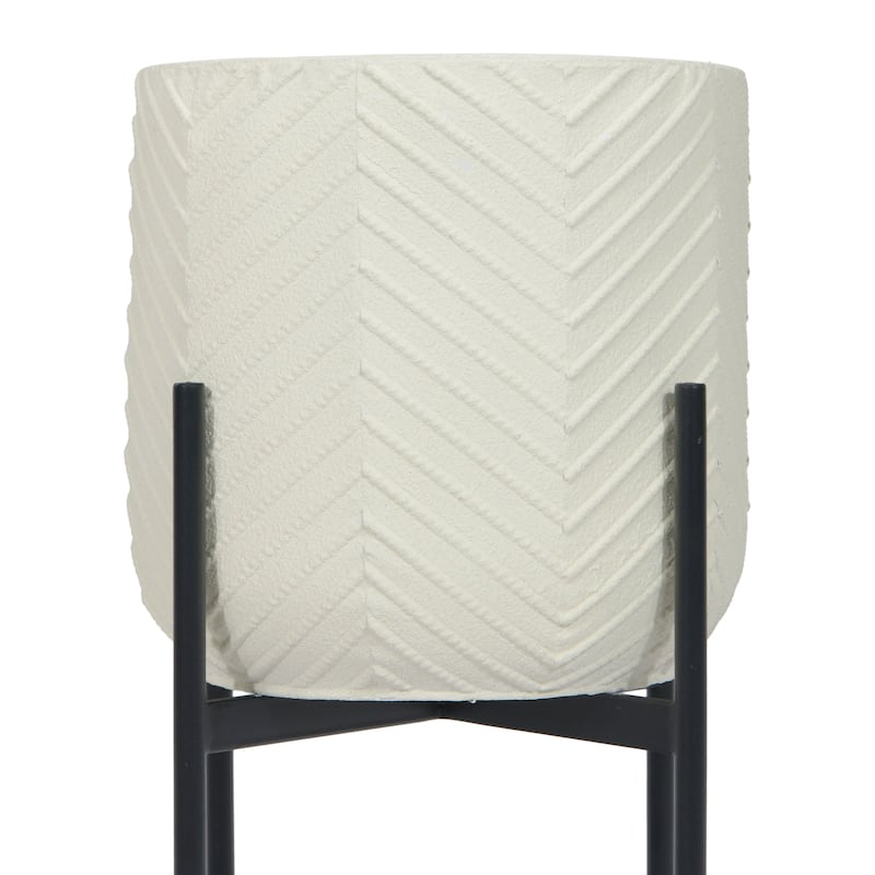 Metal Planter with Stand