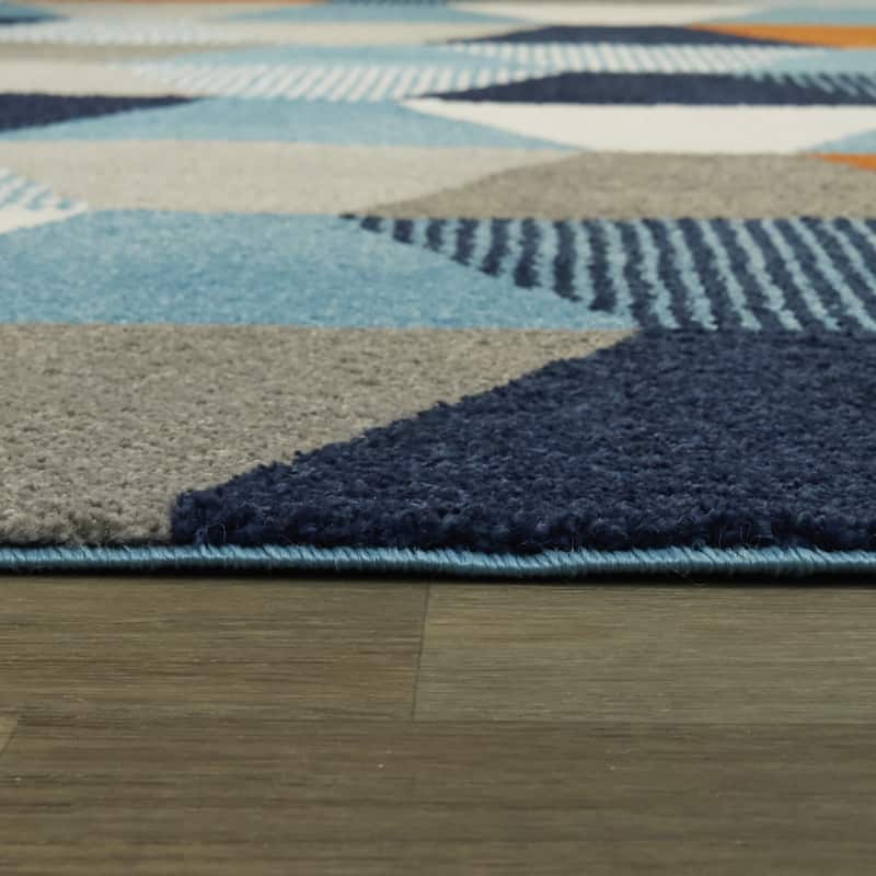 Laszlo Modern Geometric Area Rug