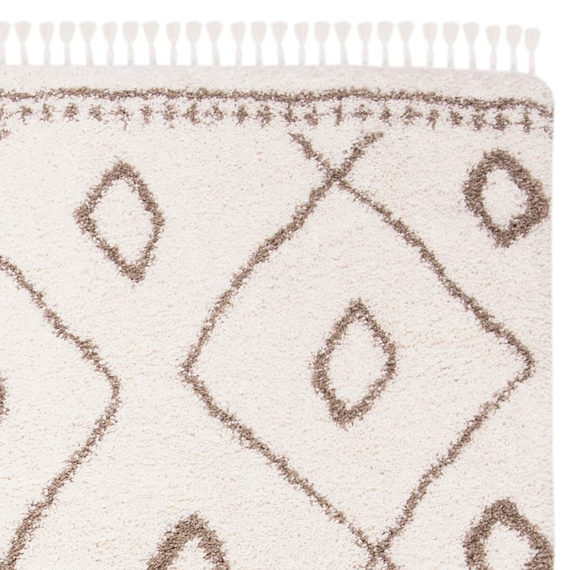 SAFAVIEH Moroccan Fringe Shag Dagny 2-inch Thick Rug