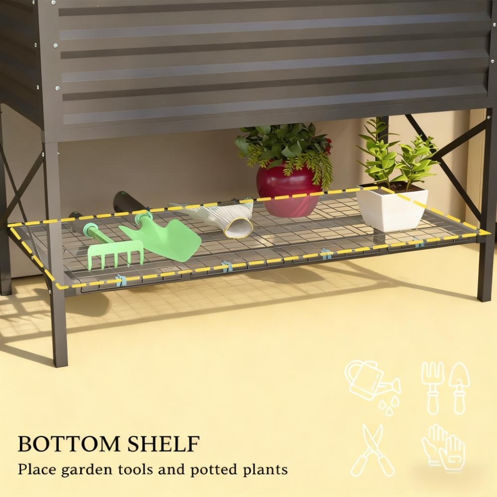 Elevated-Gardening-Bed-with-
