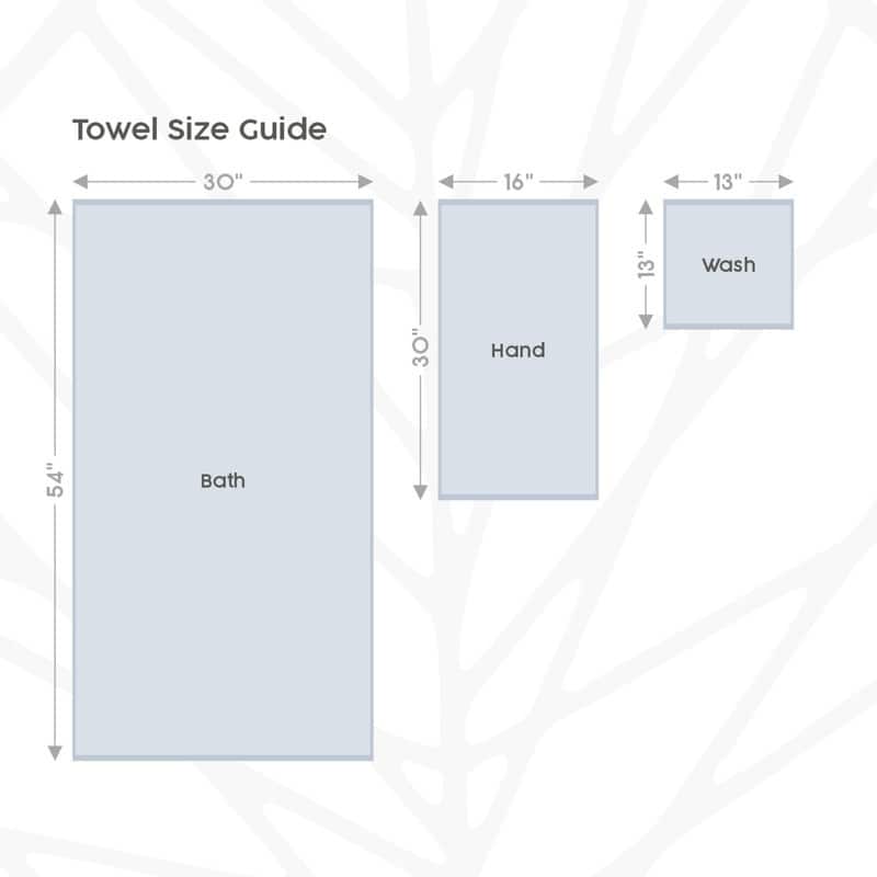 Farm to Home 630GSM Organic Towel Set of 6