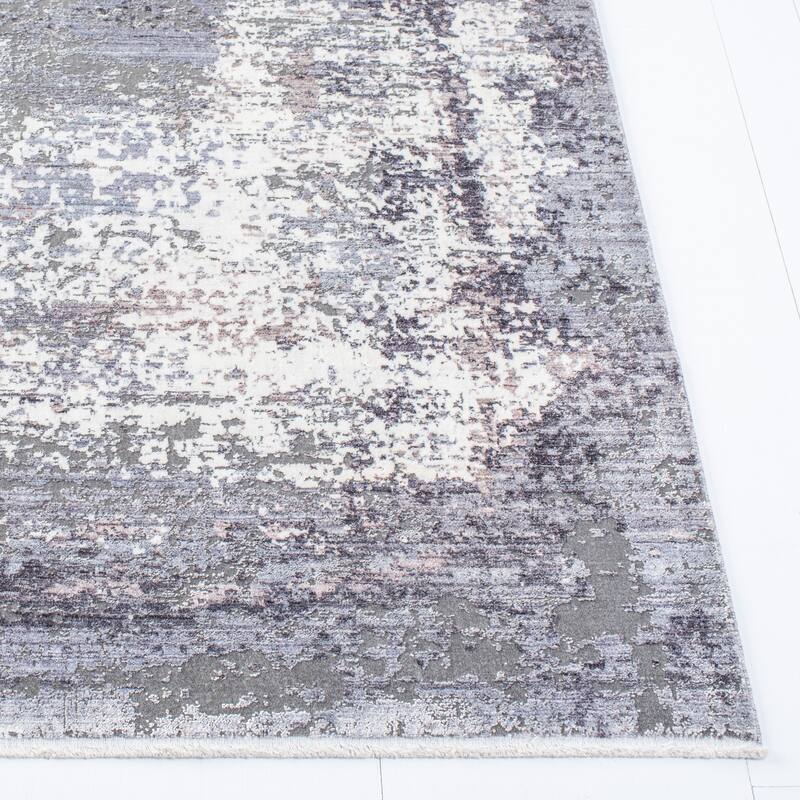 SAFAVIEH Eclipse Toontje Modern Distressed Viscose Rug