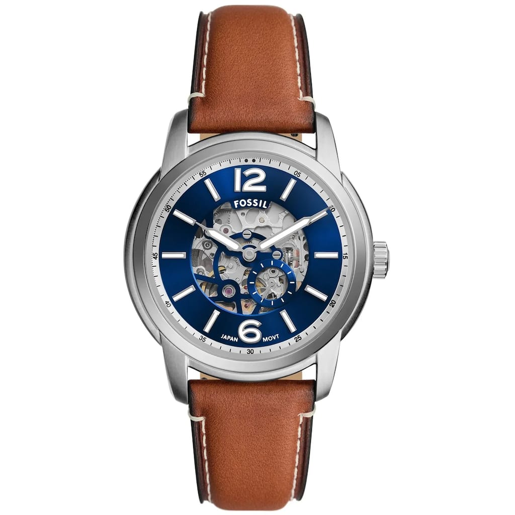 Fossil Men's Heritage Blue Dial Watch - ME3263 - One Size