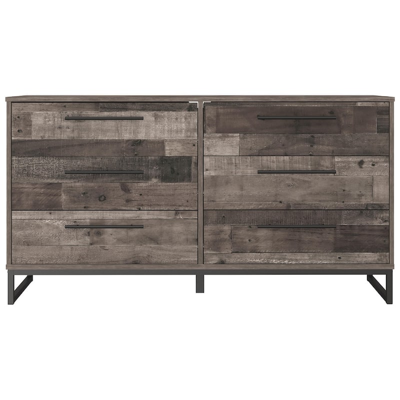 Signature Design by Ashley Neilsville Weathered Woodgrain Dresser